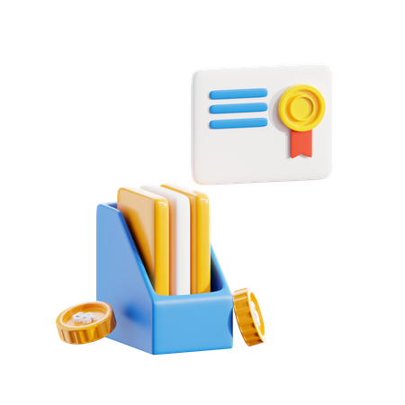 Archive  3D Icon