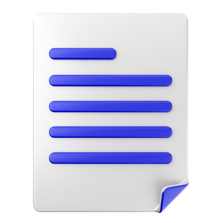 Archivo  3D Icon