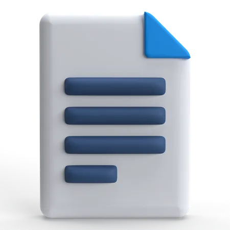 Archivo  3D Icon