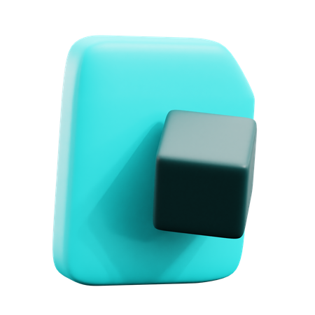 Archivo 3d  3D Icon