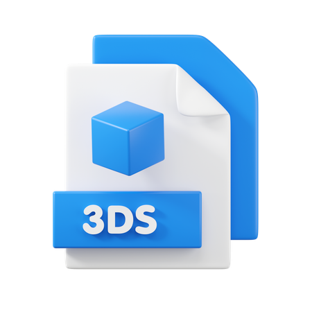Archivo 3ds  3D Icon