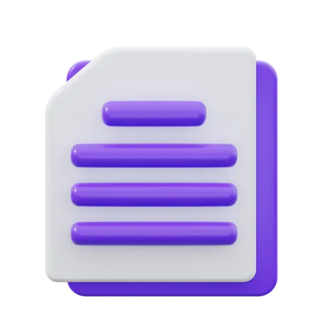 Archivo  3D Icon