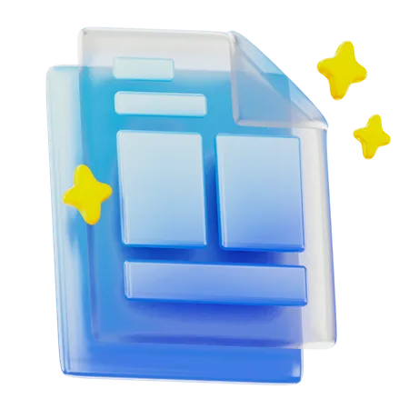 Archivo  3D Icon