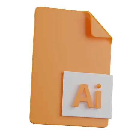 Archivo de Adobe Illustrator  3D Icon