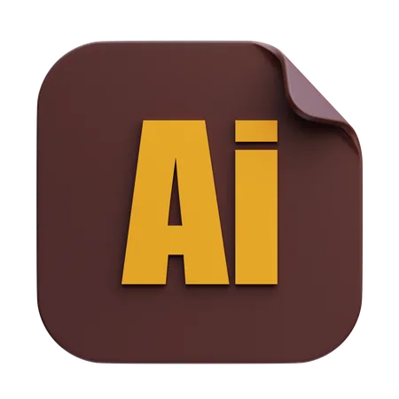 Archivo de Adobe Illustrator  3D Icon