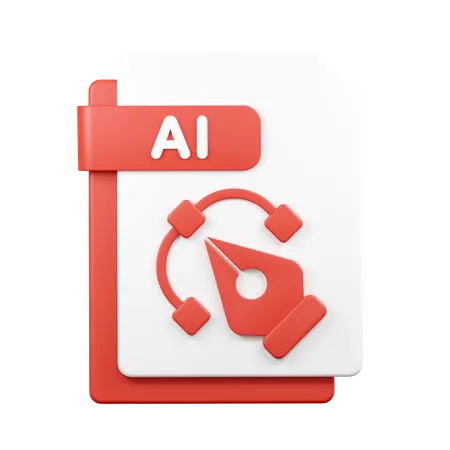 Archivo de Adobe Illustrator  3D Icon