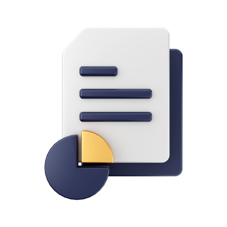 Archivo analítico  3D Icon