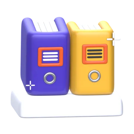 Archivo de almacenamiento  3D Icon