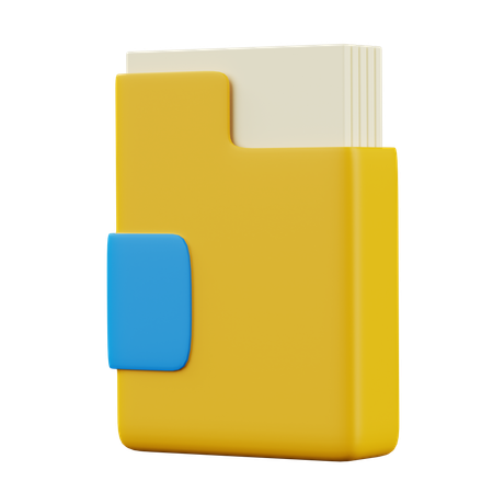 Archivos de almacenamiento  3D Icon