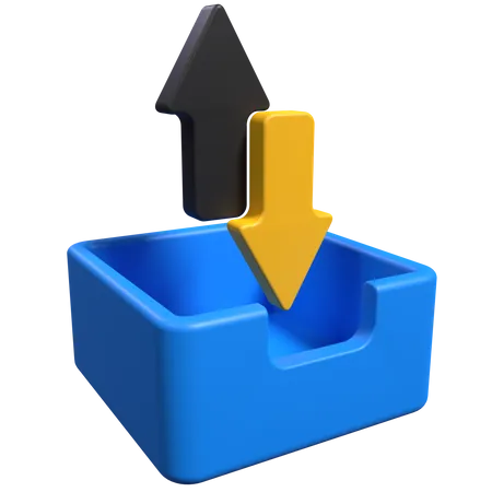 Archivo de archivos  3D Icon