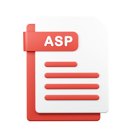 Archivo asp  3D Icon