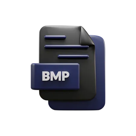 Archivo bmp  3D Icon