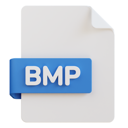 Archivo bmp  3D Icon