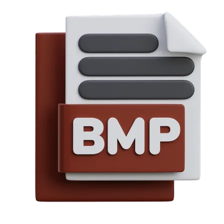 Archivo bmp  3D Icon