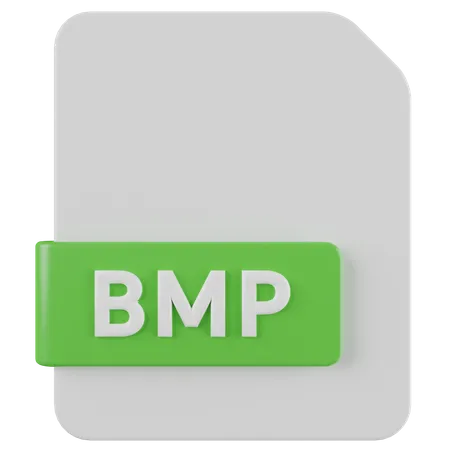 Archivo bmp  3D Icon