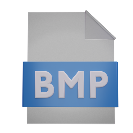 Archivo bmp  3D Icon