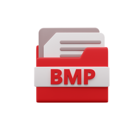 Archivo bmp  3D Icon