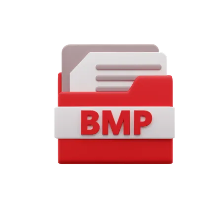 Archivo bmp  3D Icon