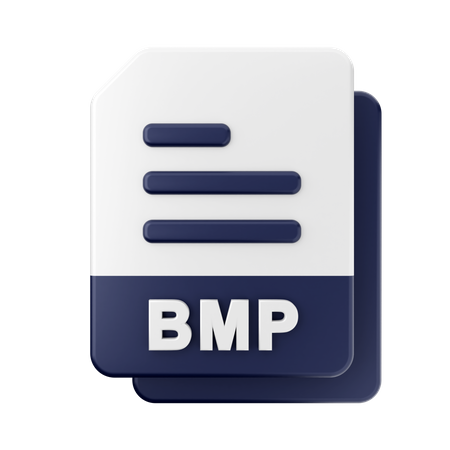 Archivo bmp  3D Icon