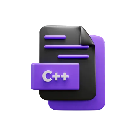 Archivo c  3D Icon