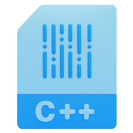 Archivo c ++  3D Icon