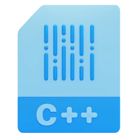 Archivo c ++  3D Icon