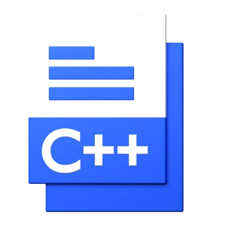 Archivo c ++  3D Icon