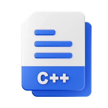 Archivo c ++  3D Icon