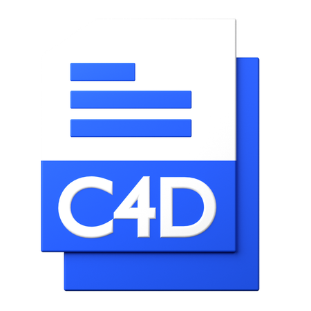 Archivo c4d  3D Icon