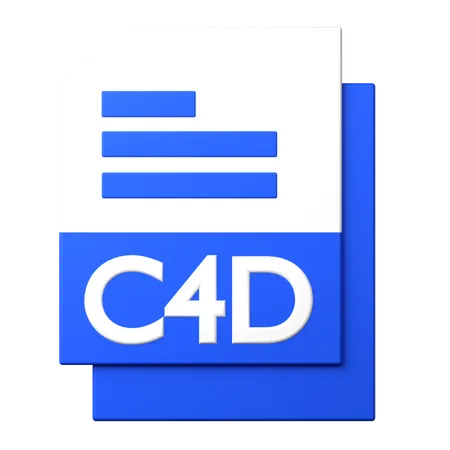 Archivo c4d  3D Icon