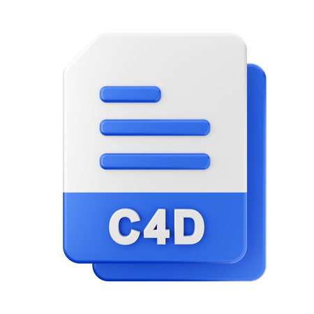 Archivo c4d  3D Icon