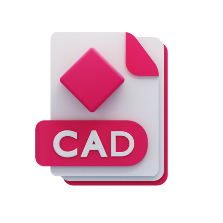 Archivo cad  3D Icon