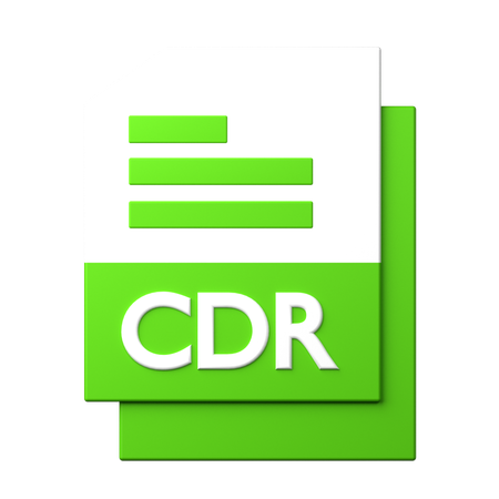 Archivo cdr  3D Icon