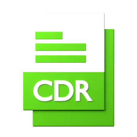 Archivo cdr  3D Icon