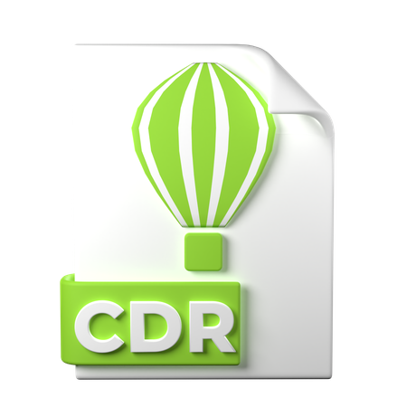 Archivo cdr  3D Icon