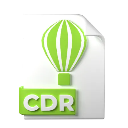 Archivo cdr  3D Icon