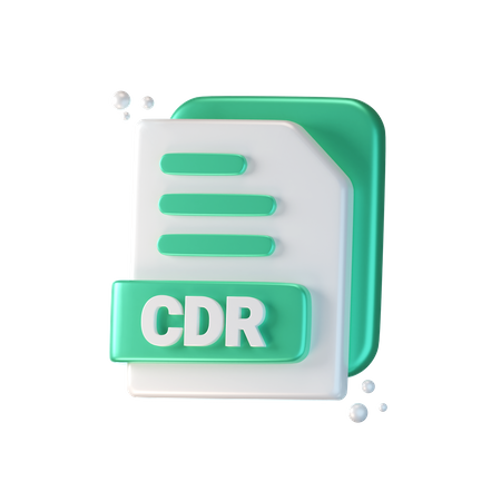 Archivo cdr  3D Icon