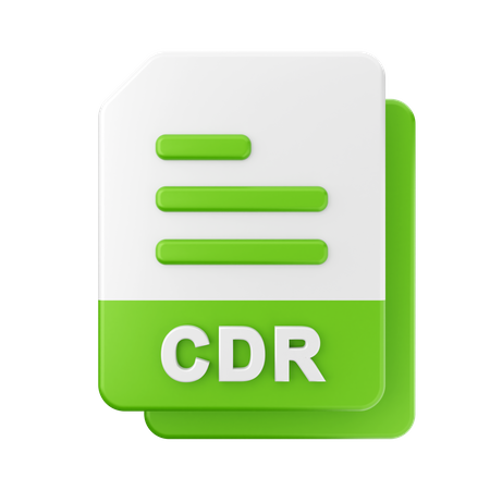 Archivo cdr  3D Icon