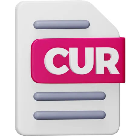 Archivo cur  3D Icon