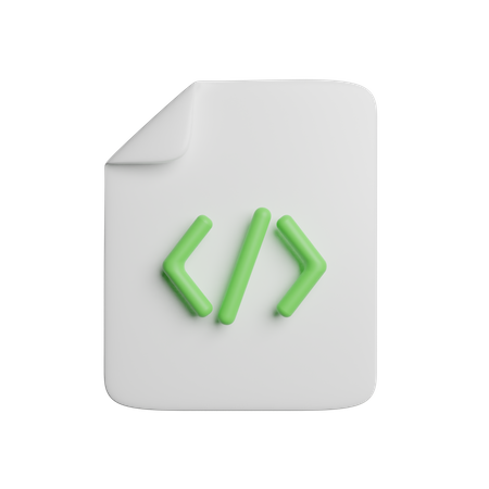 Archivo de codificación  3D Icon