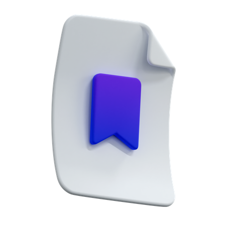 Archivo de marcador  3D Icon