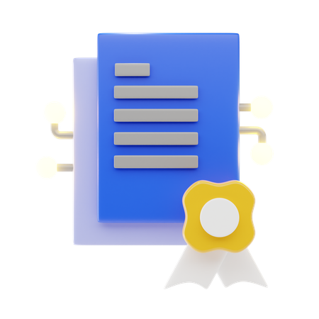 Archivo de recompensa  3D Icon