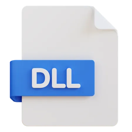 Archivo dll  3D Icon