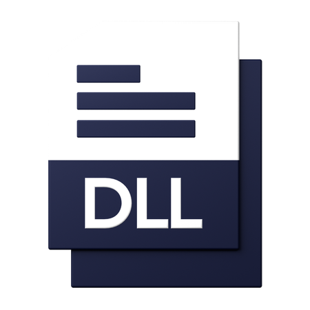 Archivo dll  3D Icon