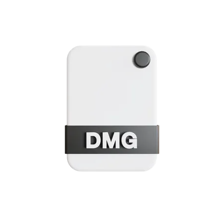 Archivo dmg  3D Icon