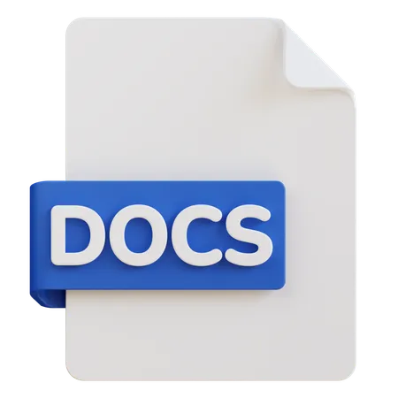 Archivo de documentos  3D Icon