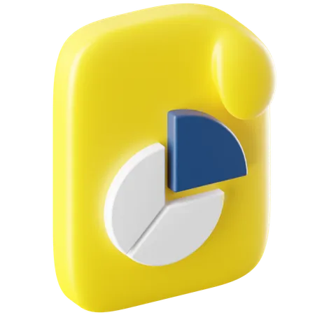 Archivo de documento  3D Icon