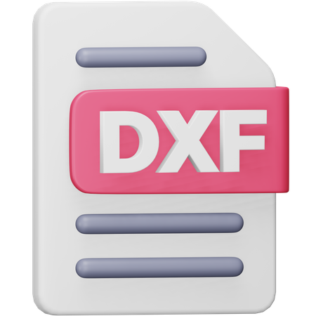 Archivo dxf  3D Icon