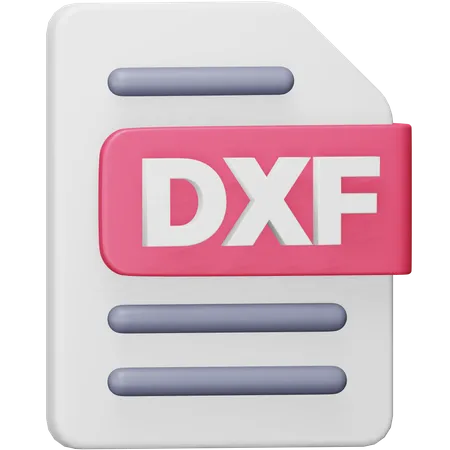 Archivo dxf  3D Icon