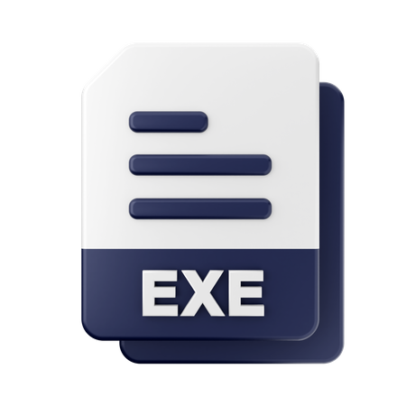 Archivo ejecutable  3D Icon